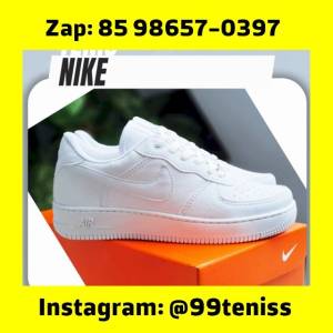 Tenis (leia Descrio) Novo Com Garantia Nike Air Force Branco