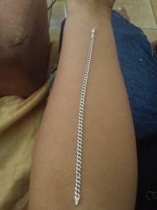 Pulseira De Prata Nova