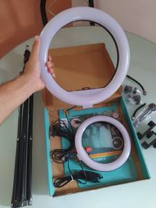 Kit Ring Light 12 E 8 Polegadas