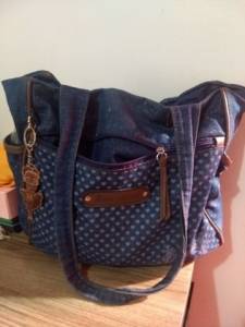 Bolsa Grande Jeans