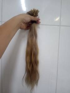 Cabelo Humano Descolorido