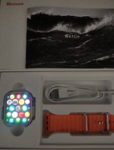 Smartwatch W68 Plus Ultra Novo Lacrado Original+brinde Pelcula