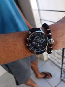 Relgio Masculino Com Pulseira