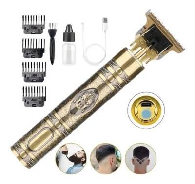Maquina De Acabamento Barbeador Eltrico Recarregvel Sem Fio