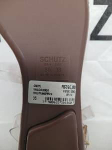 Sandlia Rasteira Schtz Tamanho 36