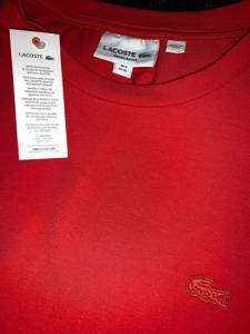 Camiseta Lacoste Monocromtica