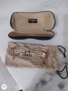 Anel De Ouro Branco E Brilhantes E culos Da Chanel