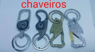 Chaveiro Com Bssola E Sem Bssola