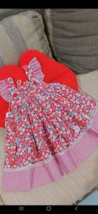 Vestido E Sandlia Pra Menina