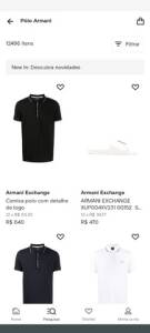 Camisa Polo Armani Exchange Original.