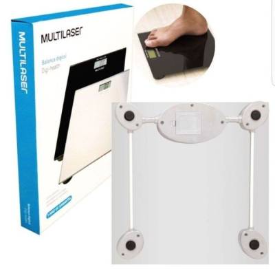 Balana Corporal Digital Multilaser Vidro Temperado