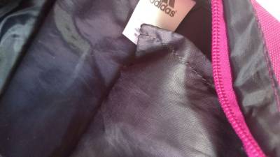 Mochila Adidas Rosa C Preto Original