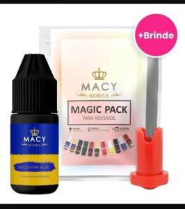 Cola Macy Gold 5ml Extenso De Cilios