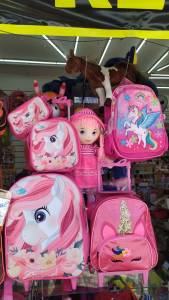 Mochilas Princesas Minnie Mickey Lol Rodinha Galinha Baby A Partir De