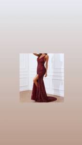 Vestido De Festa Com Brilho