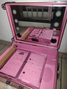 Maleta Maquiagem Camarim, Led Bluetooth.