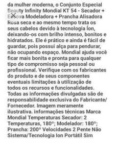 Secador Chapinha E Baby Lis