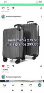Malas D Bordo 199.90 Media 280.00 G 299.90