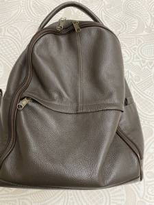 Mochila Couro Genuno