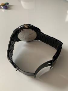 Relgio Armani Exchange Masculino Em Ao Preto