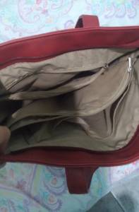 Bolsa Grande Vermelha