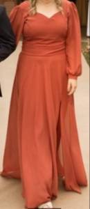 Vestido Terracota