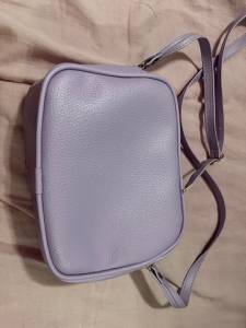 Bolsa De Ala Linda Roxo Pastel Nova