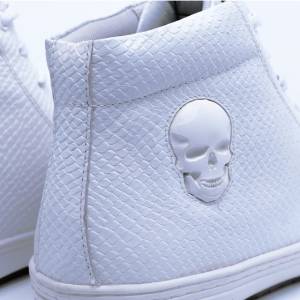Tnis Shelter Epic Skull Couro Original