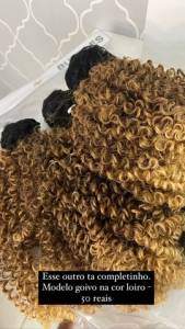 Cabelo Organico Goivo Loiro