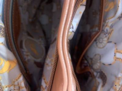 Bolsa Marrom De Couro Nova