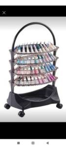Carrinho Auxiliar Manicure Organizador De Esmalte