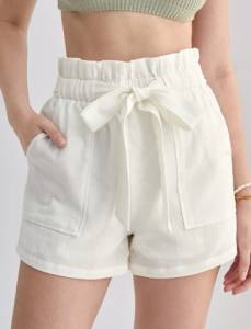 Short Branco Tamanho P
