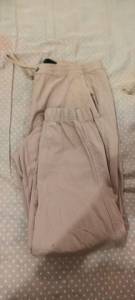 Calas Cargo Jogger, Preto E Rosa ?