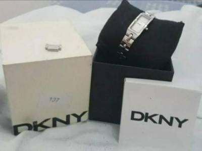 Relgio Dkny Original Fem - Ny4609/3atm - Quadrado/prateado