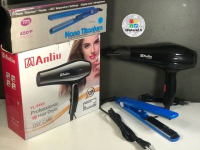 Secador + Chapinha Nano Titanium
