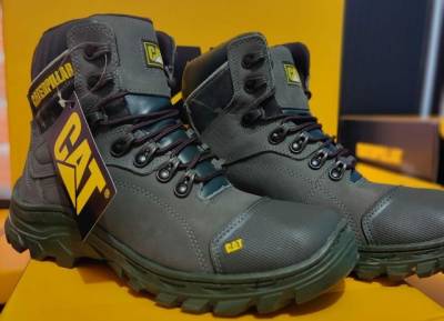 Bota Coturno Caterpillar Original Verde Masculina