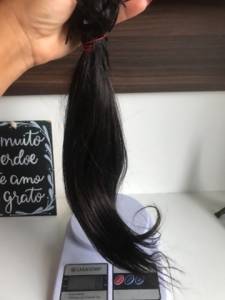 Cabelo Humano - Asitico - 75 Gr / 40 Cm