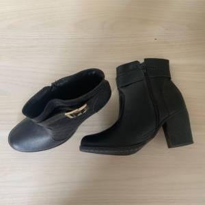 Bota Feminina Gigil Cano Curto Fivela