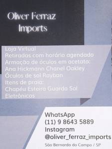 Armao De culos Feminino Em Acetato