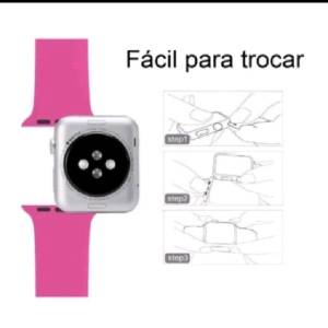 Pulseira Smartwatch Pulseira Silicone