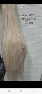 Vendo 70 Cm De Cabelo Humano - 215 Gramas