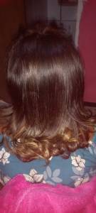 Cabelo 100%humano 30 Centimetros