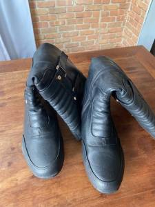 Botas Longas De Couro