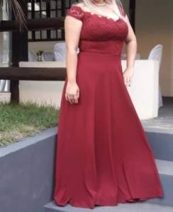 Vestido Longo Marshala