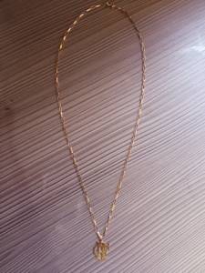 Cordo De Prata Banhado A Ouro