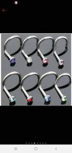 Vendo Piercing Em Ao Cirrgico..