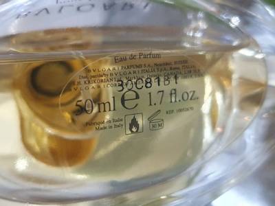 Perfume Bvlgari