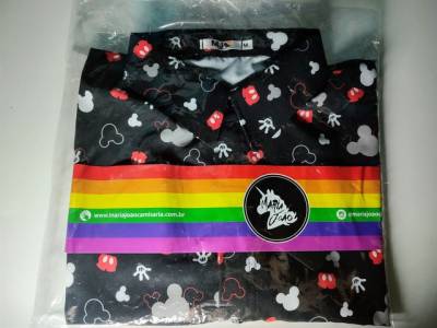 Camisa Mickey Black Tamanho M
