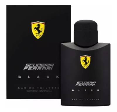 Perfume Ferrari Black 125ml Eau De Toilette