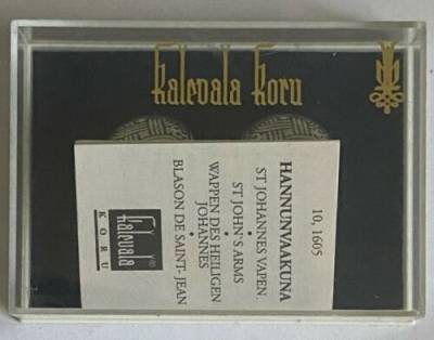 Abotoaduras Finlandesas Kalevala, De Bronze, Novas.